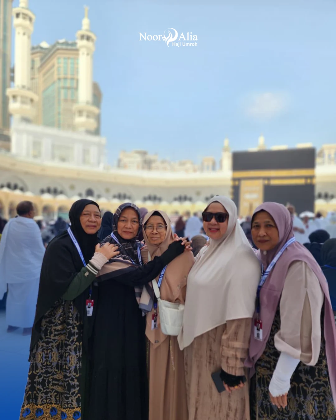 Jamaah Nooralia di Baitullah #10