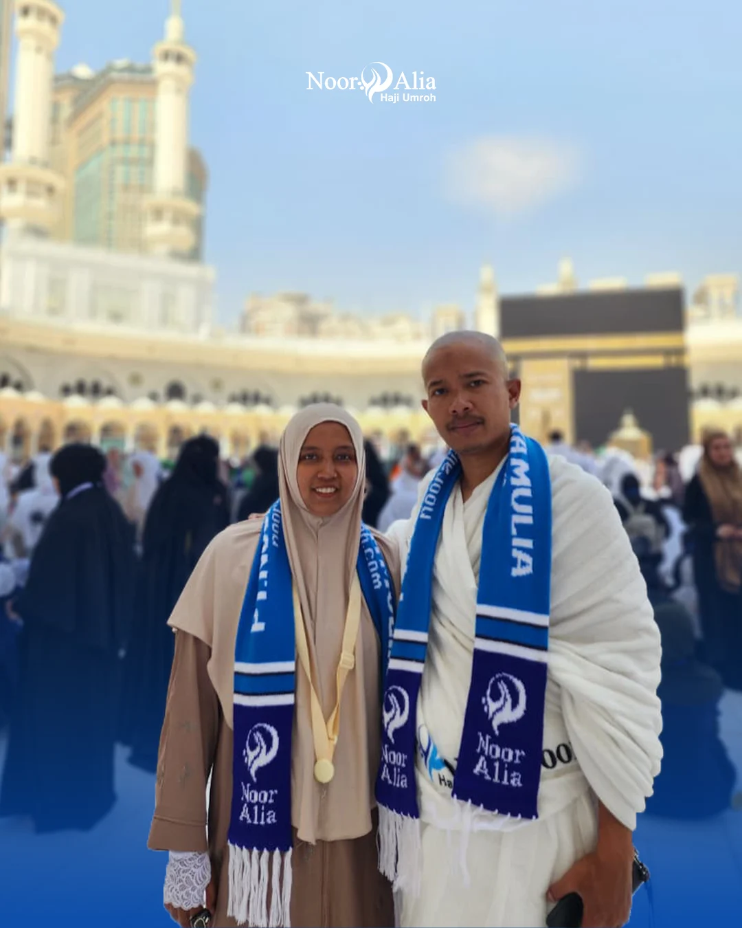 Jamaah Nooralia di Baitullah #8